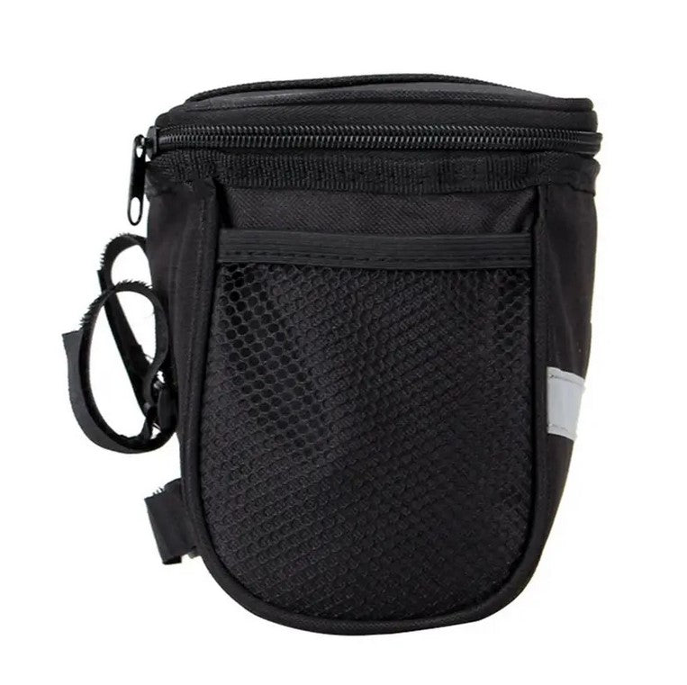 BICYCLE HANDLEBAR BAG BICYCLE POUCH 3,5L CASE PHONE WATERPROOF Color black