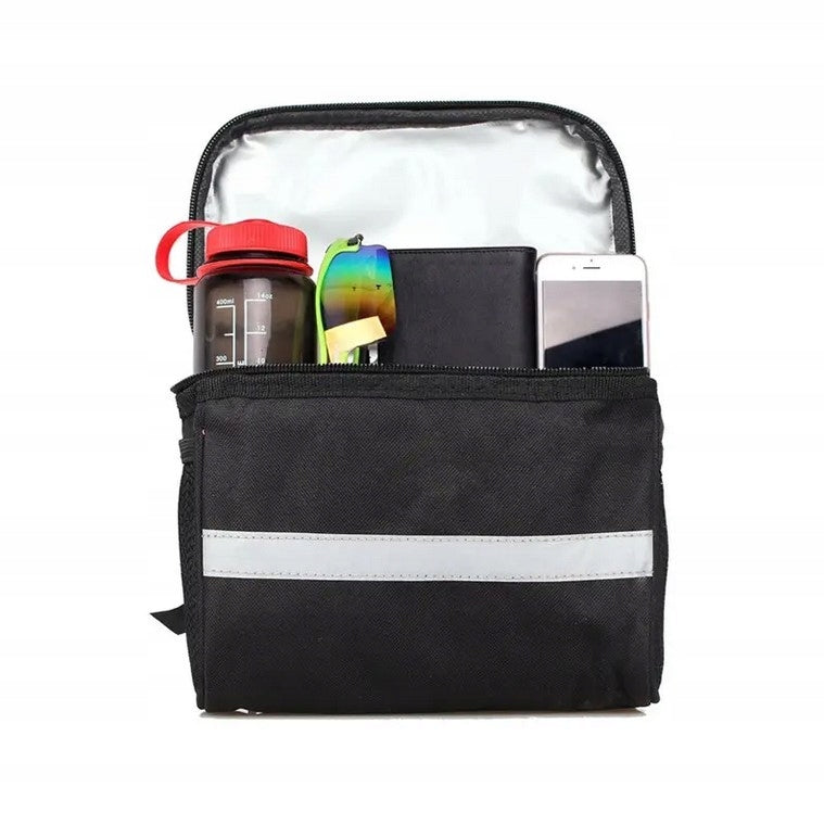 BICYCLE HANDLEBAR BAG BICYCLE POUCH 3,5L CASE PHONE WATERPROOF Kind front