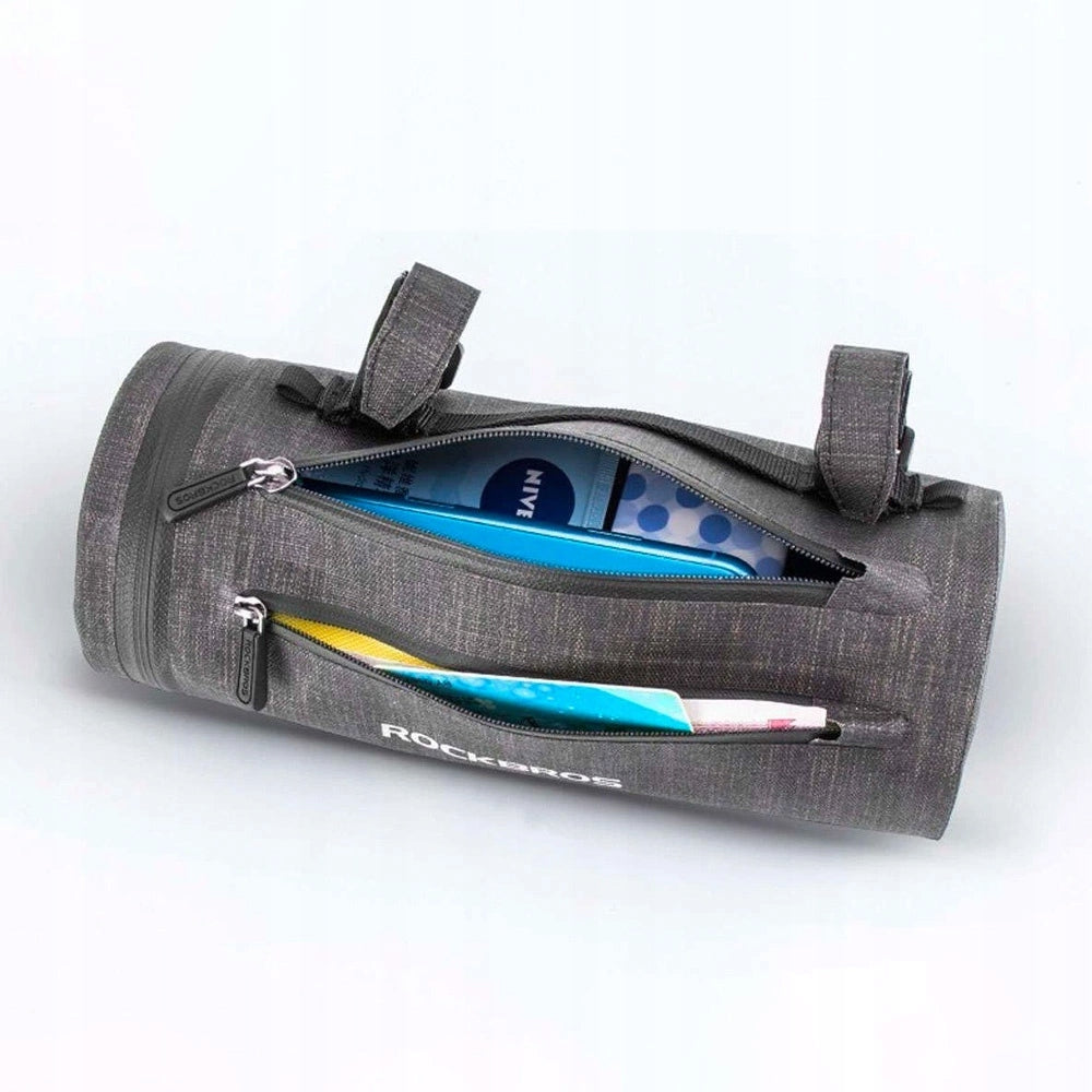 BICYCLE HANDLEBAR BAG WATERPROOF ROCKBROS AS 051 2 L BLACK Packaging status original