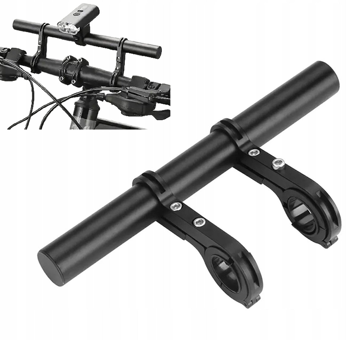 BICYCLE HANDLEBAR EXTENSION BICYCLE HOLDER EXTENSION FOR BICYCLE Brand Aptel