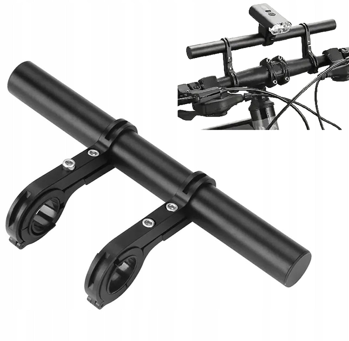 BICYCLE HANDLEBAR EXTENSION BICYCLE HOLDER EXTENSION FOR BICYCLE