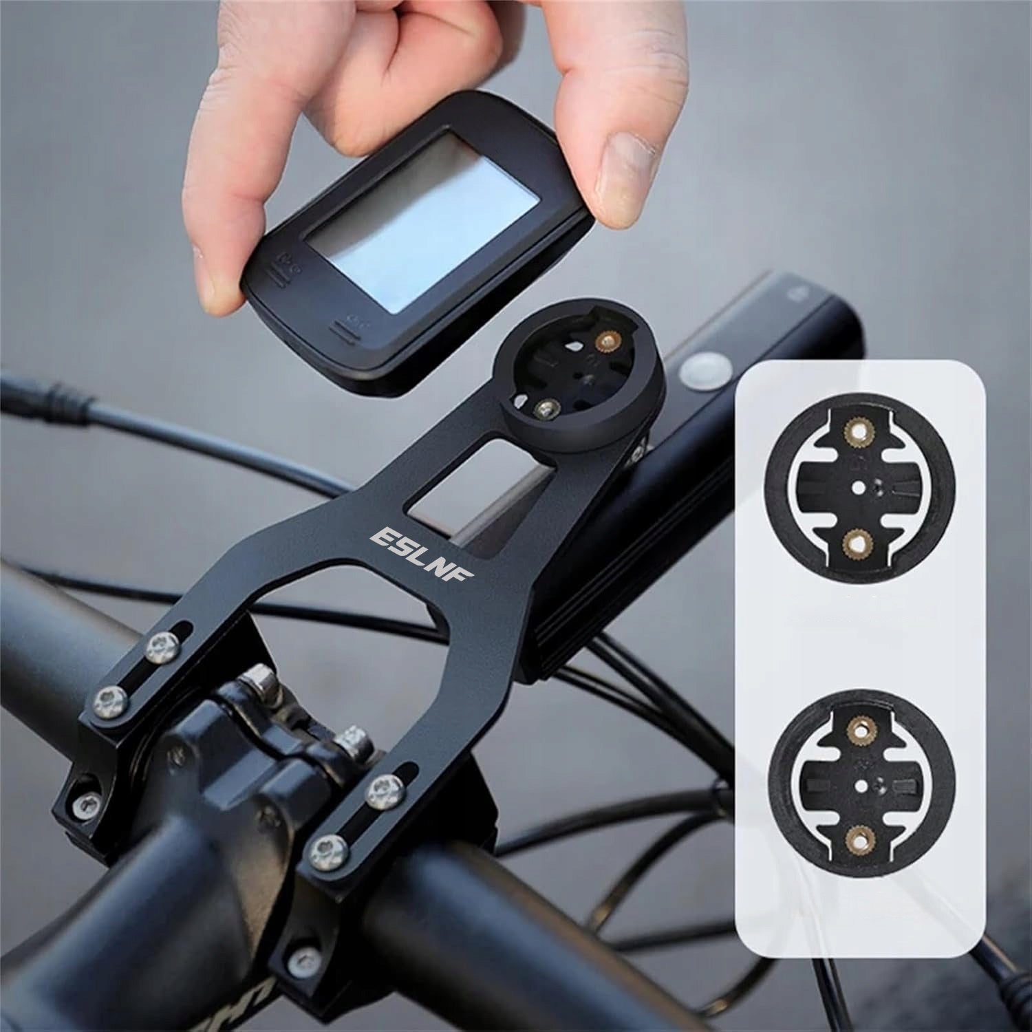 BICYCLE HANDLEBAR MOUNT COUNTER GPS GARMIN BRYTON GOPRO FLASHLIGHT For multipurpose
