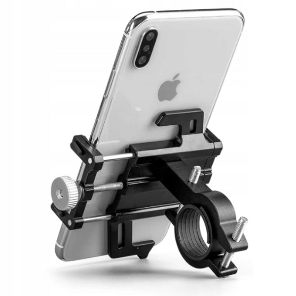 BICYCLE HANDLEBAR MOUNT PHONE ALU FOR ADJUSTABLE BIKE 55 - 100 MM Brand Verk Group