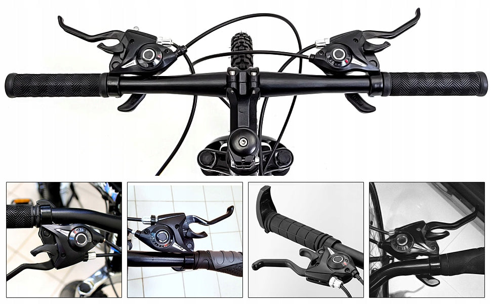 BICYCLE HANDLES 3x7 ROW SET WITH CORDS For set