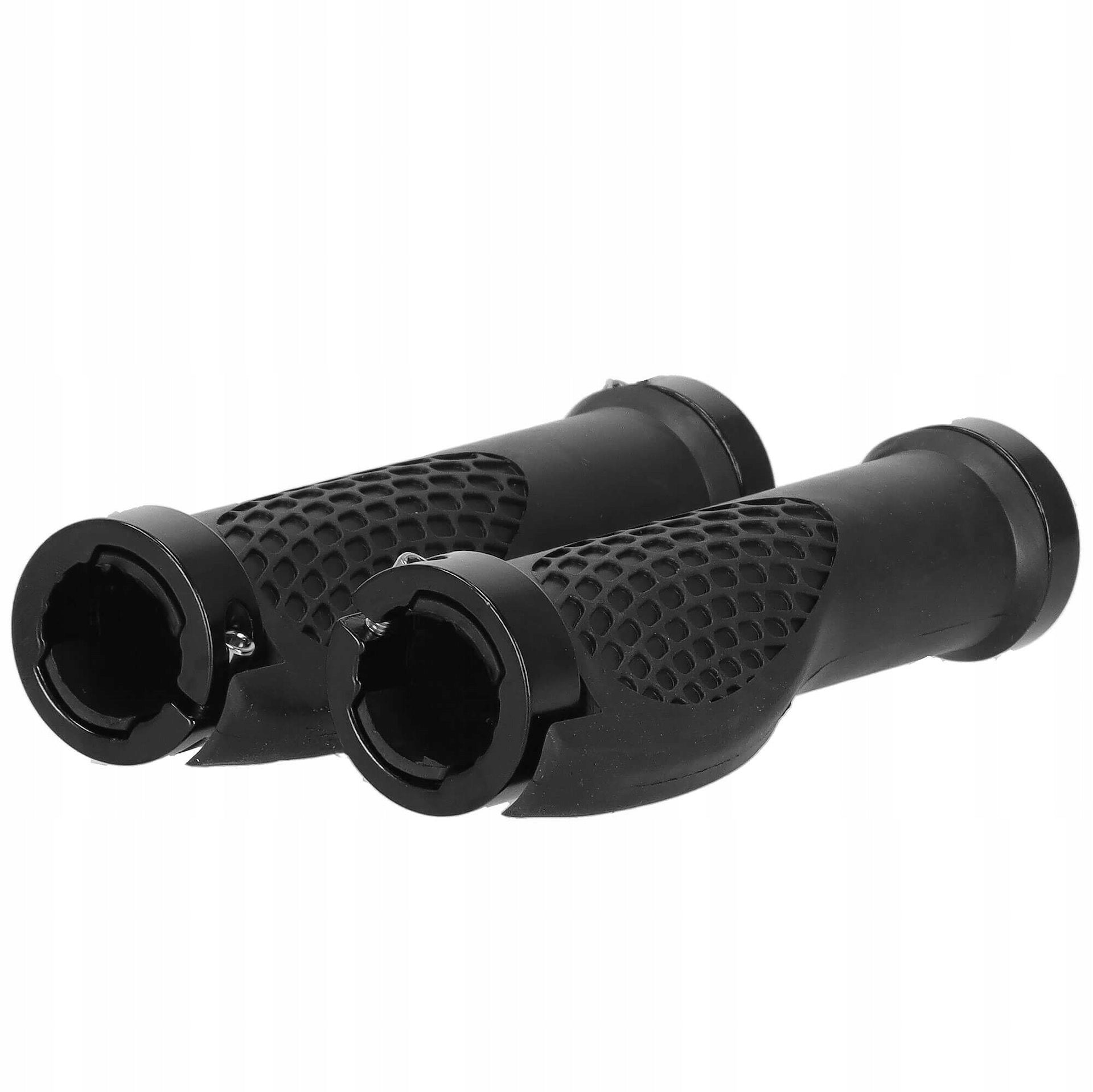BICYCLE HANDLES FOR HANDLEBAR GRIPS BIKE RUBBER GRIPS FOR BIKE BLACK Model BA0039 CHWYTY NA KIEROWNICĘ ROWERU