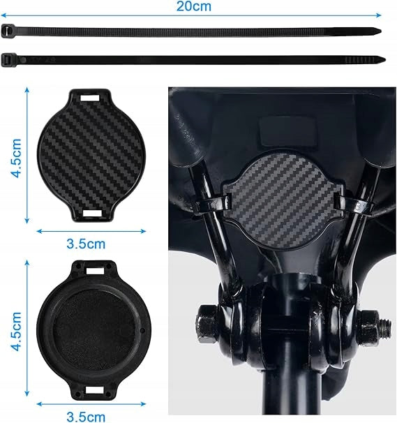 BICYCLE HOLDER AIRTAG PROTECTION AGAINST THEFT GPS BIKE LOCATOR Model F5EU-3238697