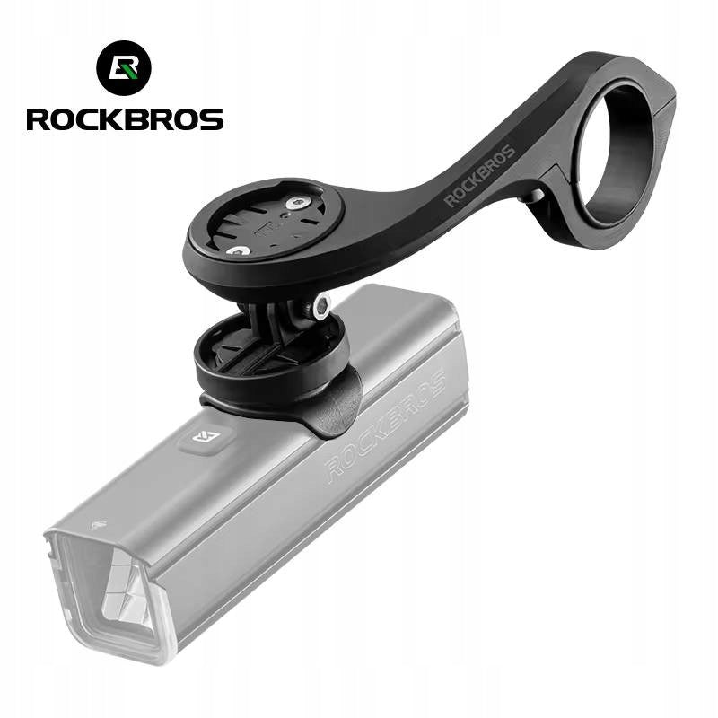 BICYCLE HOLDER FOR COUNTER GARMIN IGPSPORT GOPRO 3IN1 FOR HANDLEBAR ROCKBROS Model Wydłużany uchwyt rowerowy do GARMIN Edge / Varia