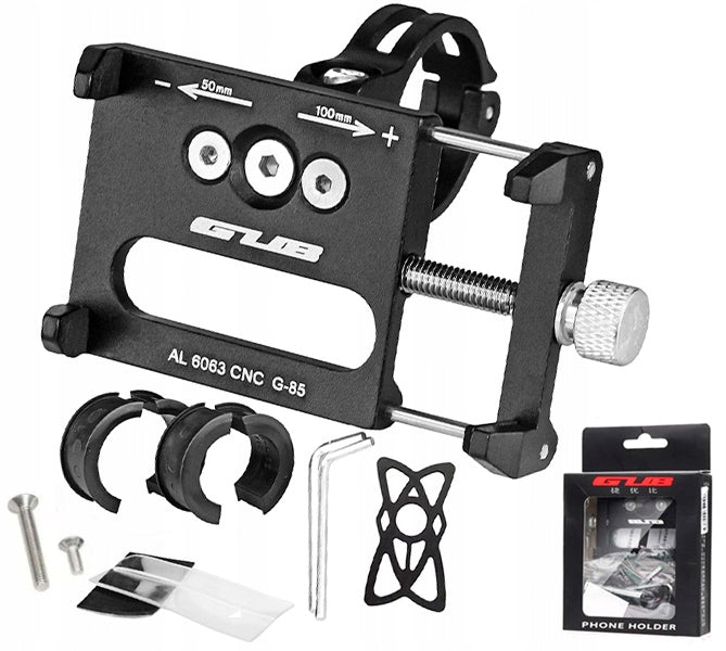 BICYCLE HOLDER FOR PHONE GUB 85 G-85 FOR HANDLEBAR BIKE ALUMINUM MOTOR