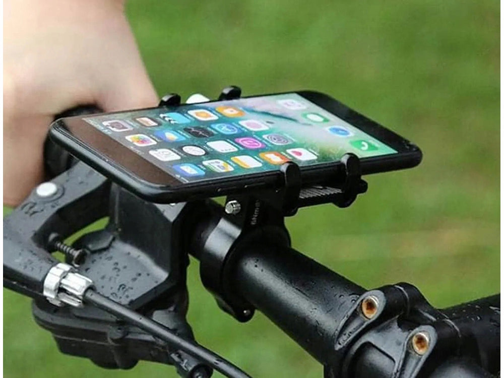BICYCLE HOLDER FOR PHONE GUB HANDLEBAR MOUNT MOTOR CLAMP For mobile