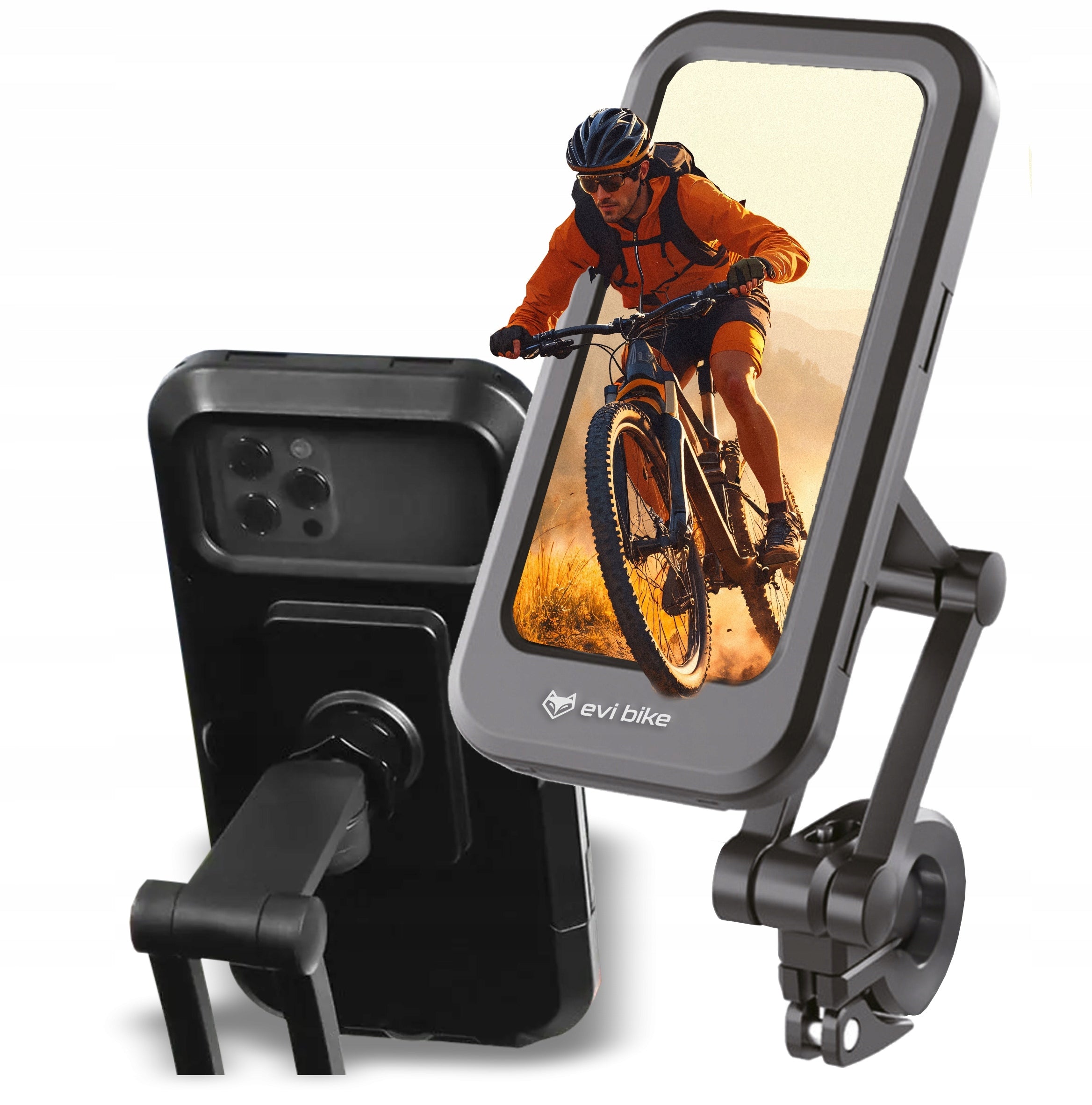 BICYCLE HOLDER FOR PHONE HANDLEBAR MOTORCYCLE BIKE WATERPROOF 360 DEGREE