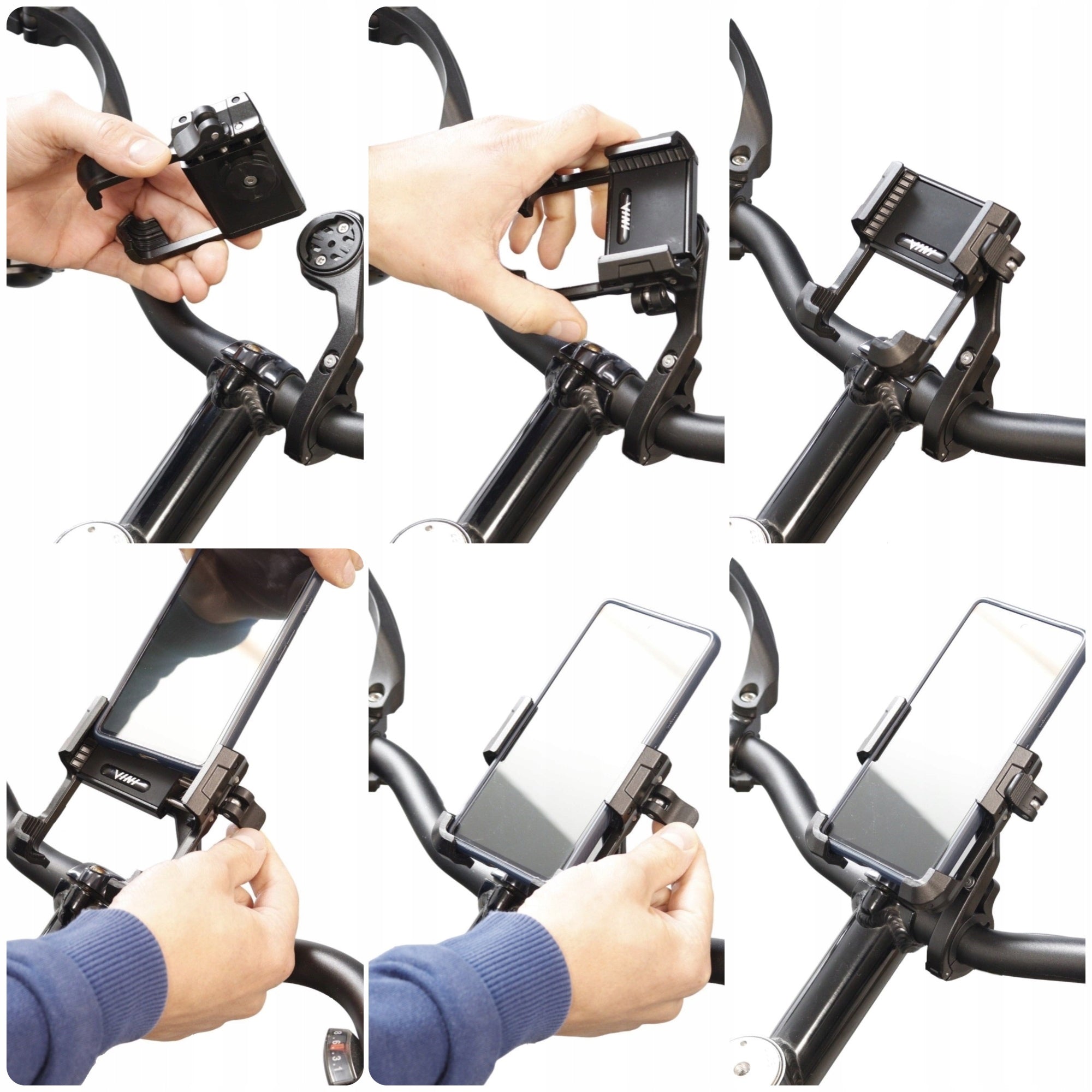 BICYCLE HOLDER FOR PHONE VINI PH01 ALUMINIUM HANDLEBAR MOUNT Manufacturer code VINIBH01