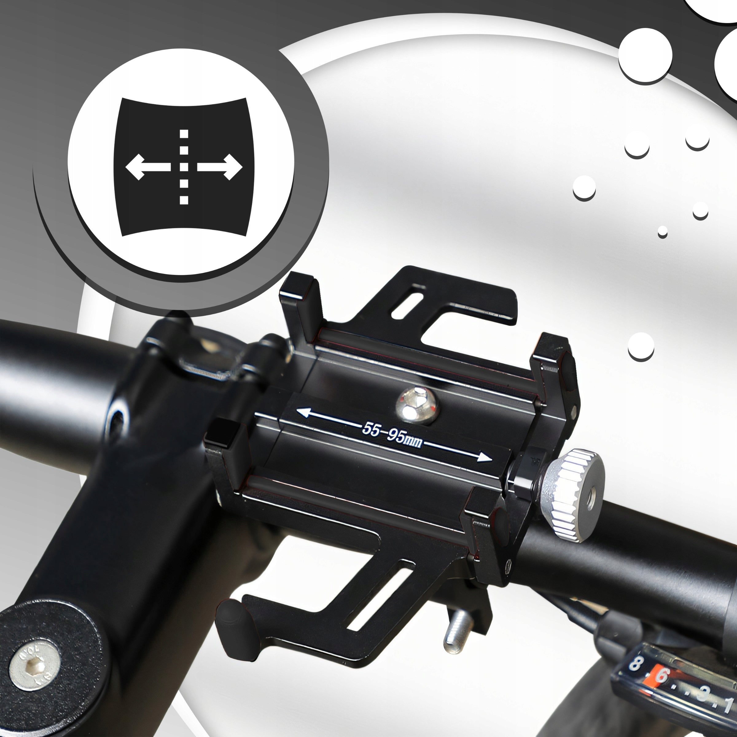 BICYCLE HOLDER STRONG ALUMINUM UNIVERSAL FOR SCOOTER PHONE MOTOR For mobile