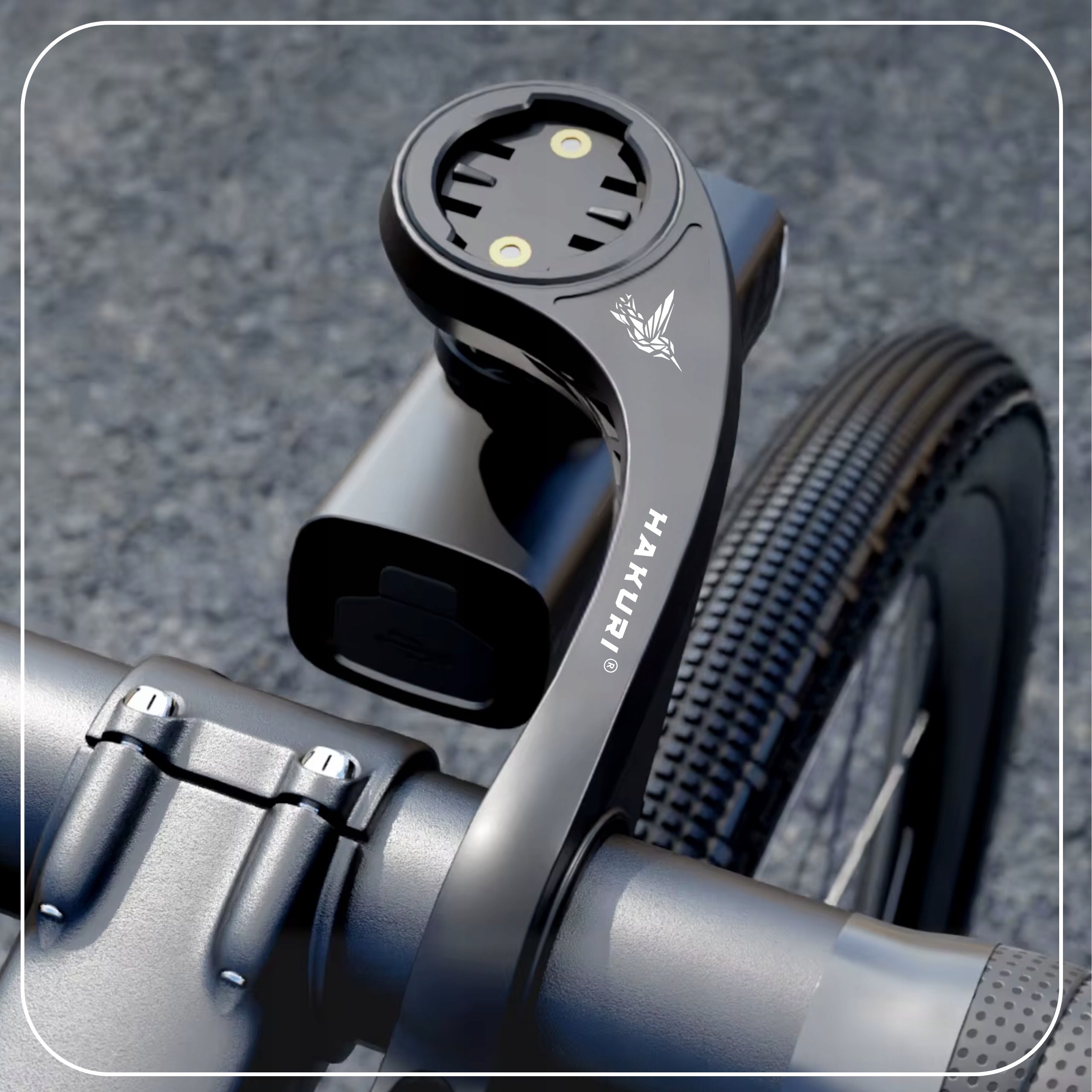 BICYCLE HOLDER for Counter and Flashlight Garmin GO PRO GPS multifunctional 2in1 Product weight with unit packaging 0.5 kg