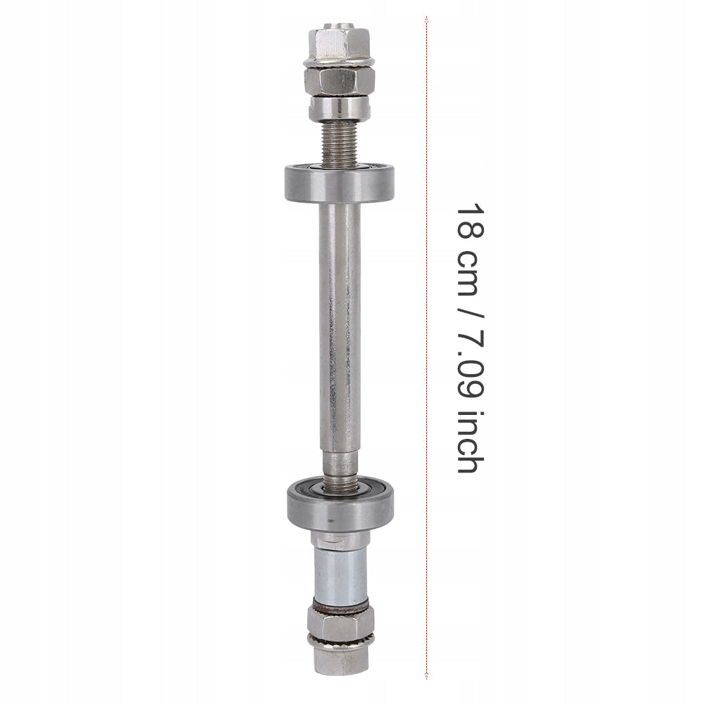 BICYCLE HUB AXLE FOR REAR WHEEL BEARINGS FOR FREEWHEEL FULL COMPLETE Brand no brand