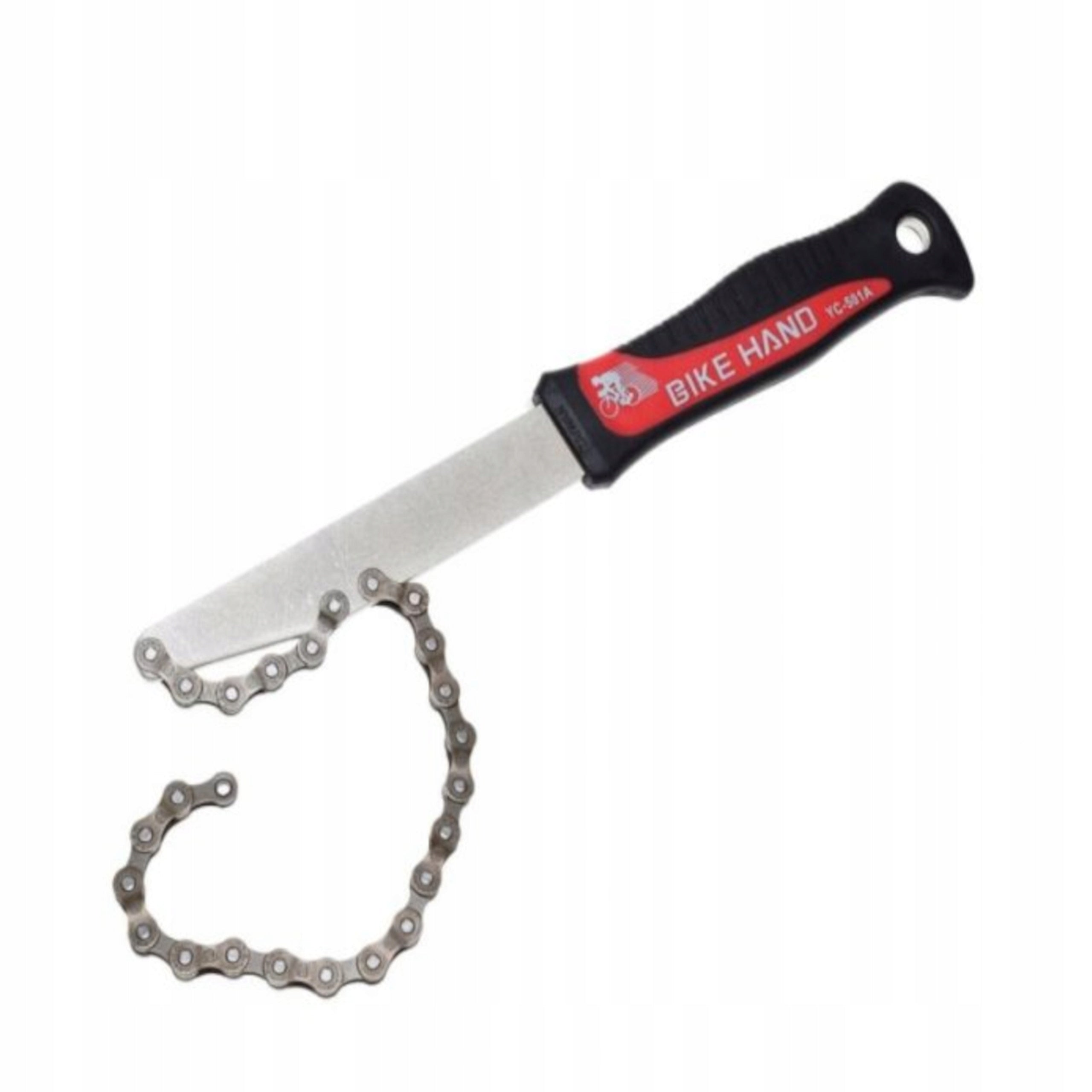 BICYCLE KEY FOR CHAIN CASSETTE WITH HANDLE
