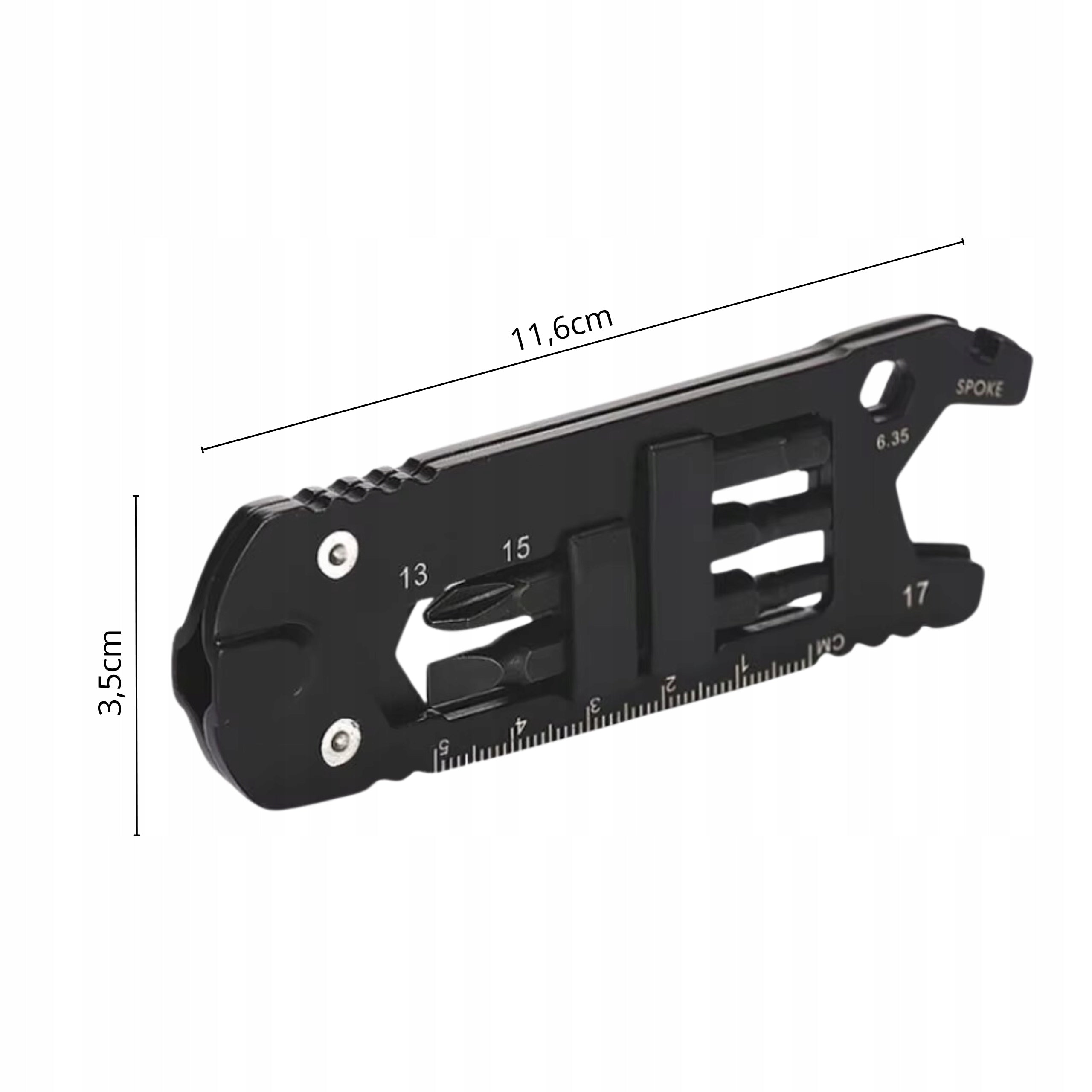 BICYCLE KEY MULTIFUNCTIONAL HANDY UNIVERSAL REPAIR KIT 24IN1 Brand Gearox