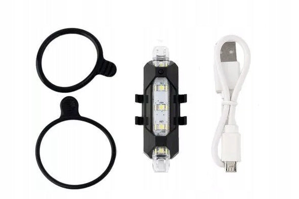 BICYCLE LAMP 5 LED REAR BATTERY 6339 Brand Liderhoff