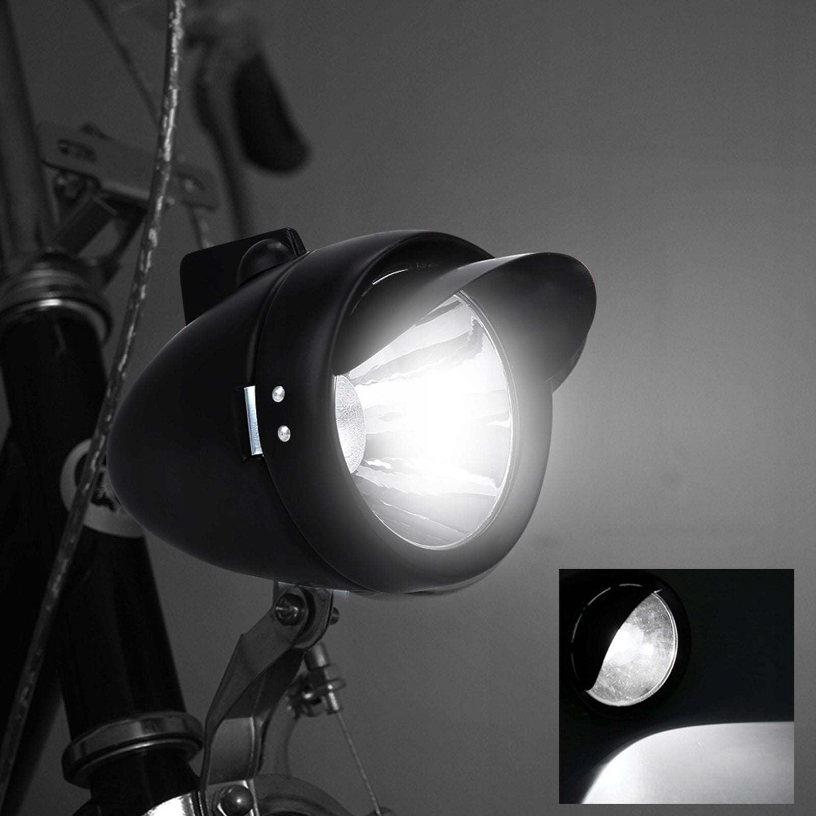 BICYCLE LAMP FOR LED BIKE LIGHT - RETRO FRONT Brand no brand