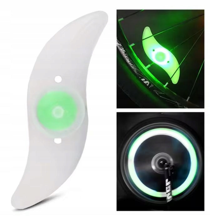 BICYCLE LIGHT FOR SPOKES BICYCLE LIGHTING LED BICYCLE OVERLAY KOL V3 Manufacturer code Oświetlenie
