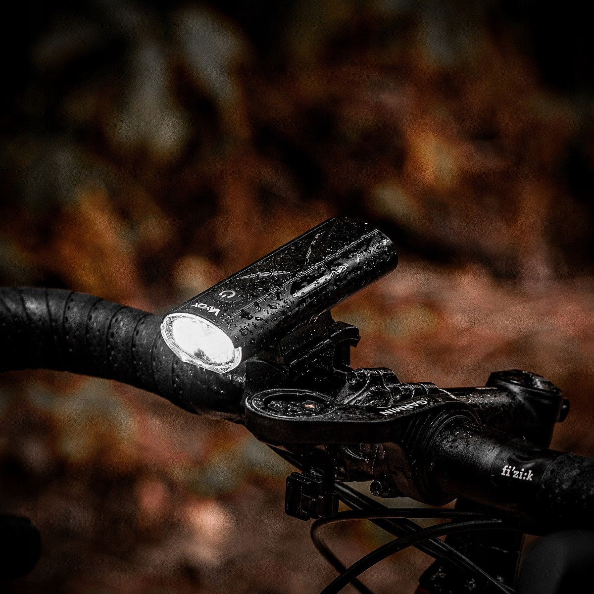 BICYCLE LIGHT FRONT BICYCLE LIGHTING LED LAMP USB-C 260lm VAYOX Packaging status original