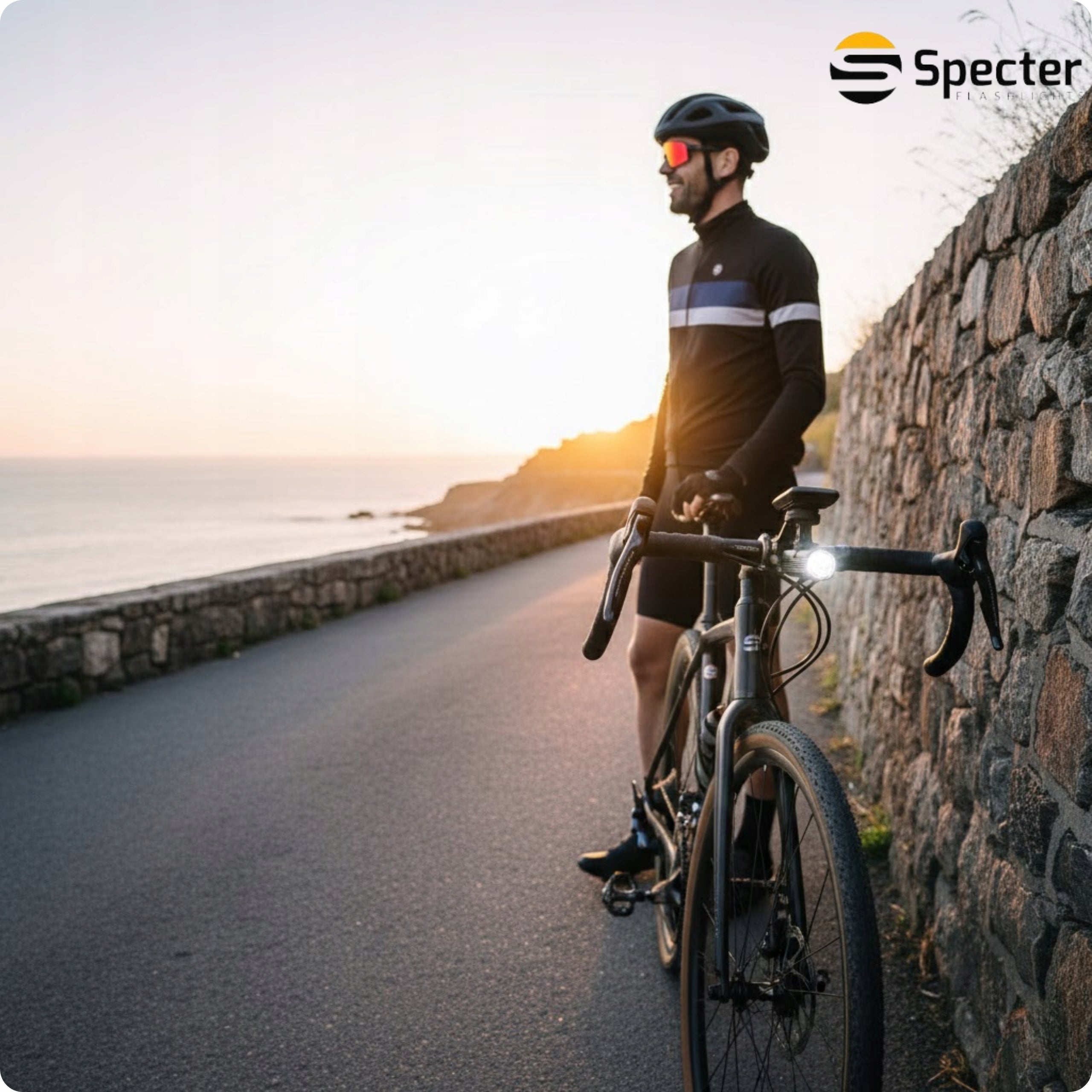 BICYCLE LIGHT FRONT MAVERICK 1000LM TOP MOUNT USB C STRONG 5 MODE Manufacturer code Lampka Rowerowa nowy maverick Oświetlenie