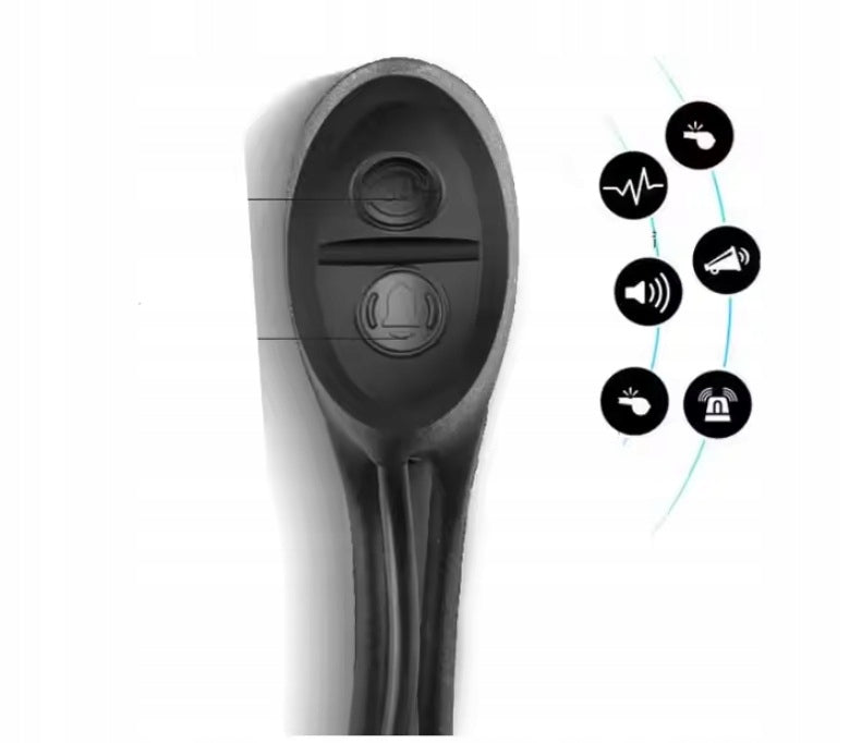 BICYCLE LIGHT FRONT REAR BICYCLE COUNTER SPEEDOMETER HORN 5IN1 LED Kind front-facing
