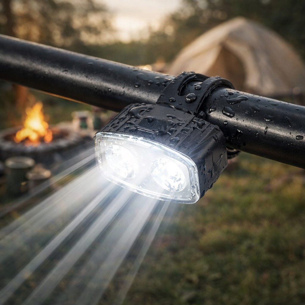 BICYCLE LIGHT FRONT REAR LED FRONT RECHARGEABLE USB-C LIGHT SET Brand Vayox