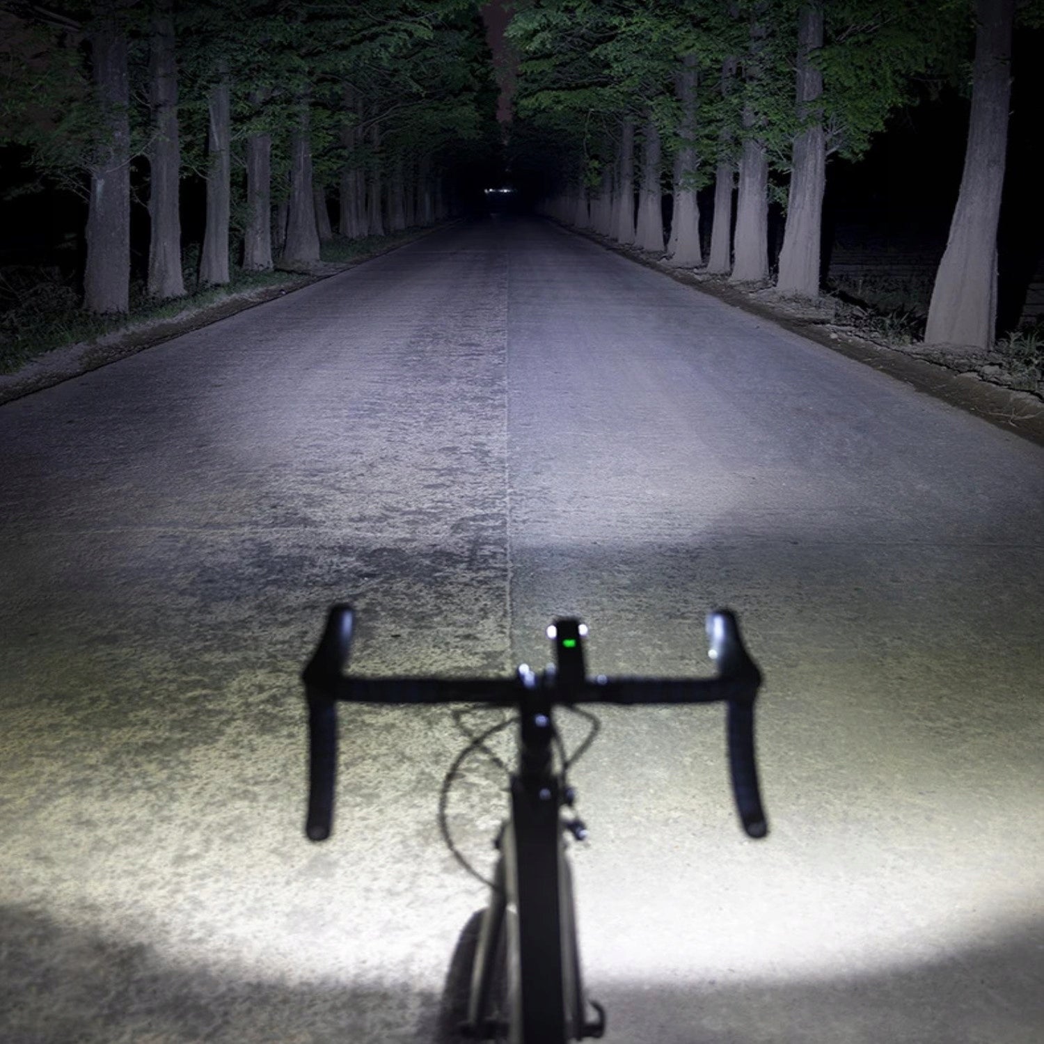 BICYCLE LIGHT FRONT REAR LED STRONG CORDLESS BIKE KIT Light beam 1000 lm