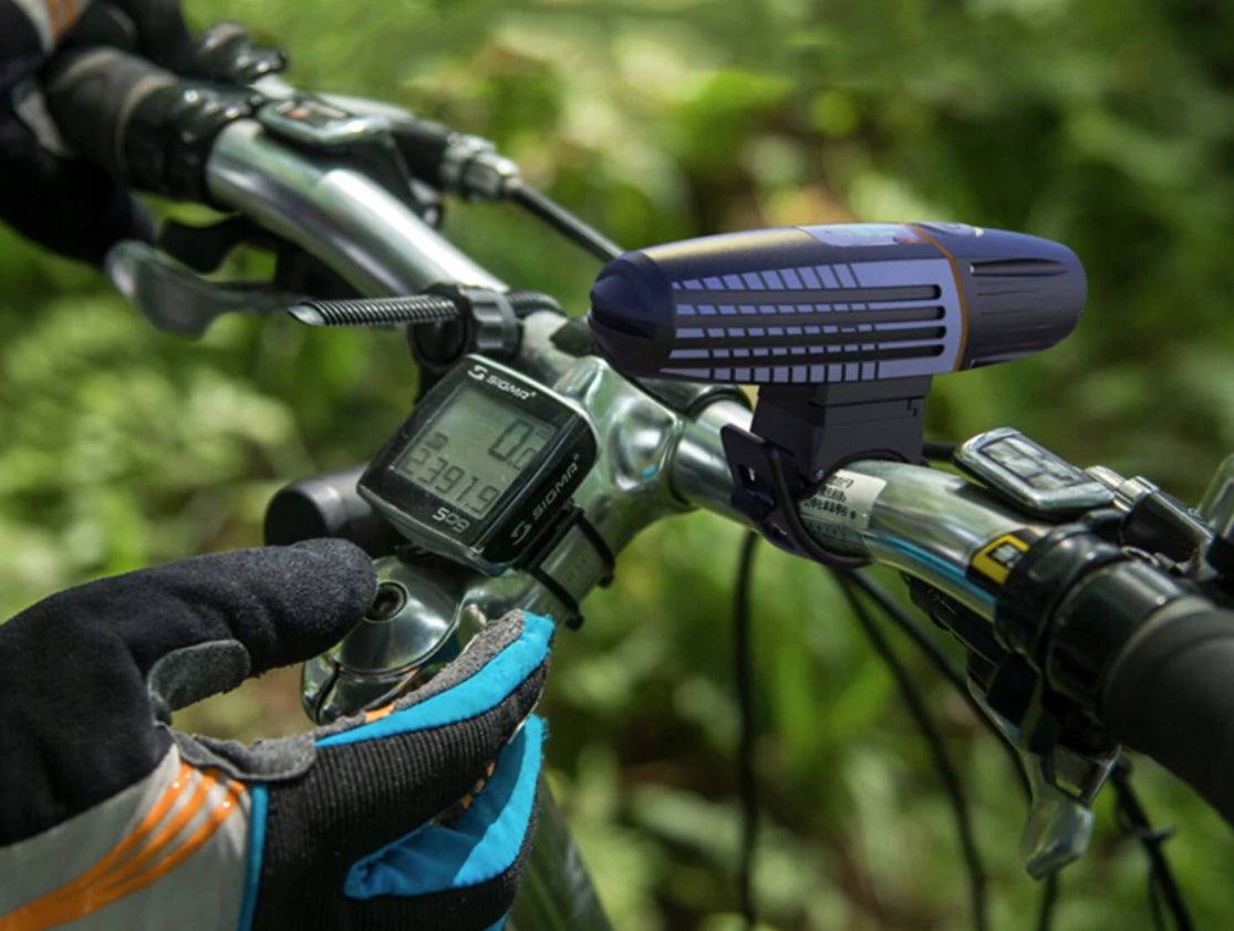 BICYCLE LIGHT FRONT RECHARGEABLE USB for bike WATERPROOF led IP65 Light beam 450 lm
