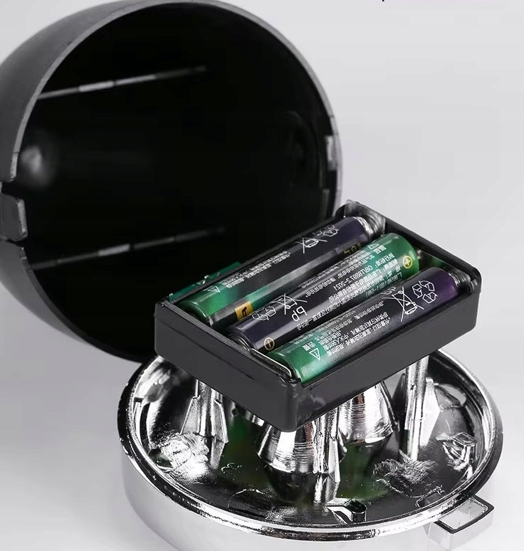 BICYCLE LIGHT FRONT RETRO LED BLACK 3 LEDS Light beam 100 lm