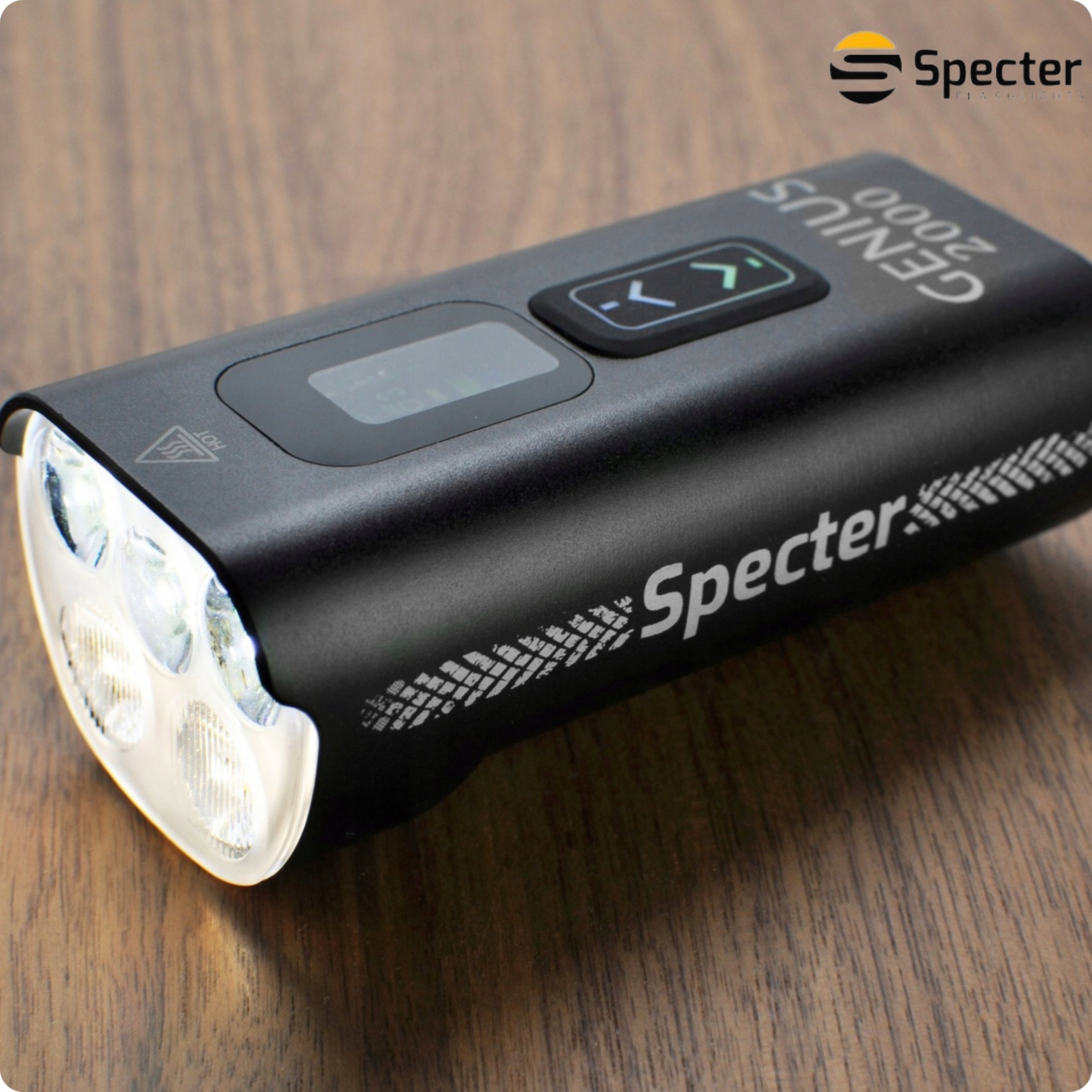 BICYCLE LIGHT Front LED USB C 2000lm with powerbank function for IPX5 bike Light beam 2000 lm