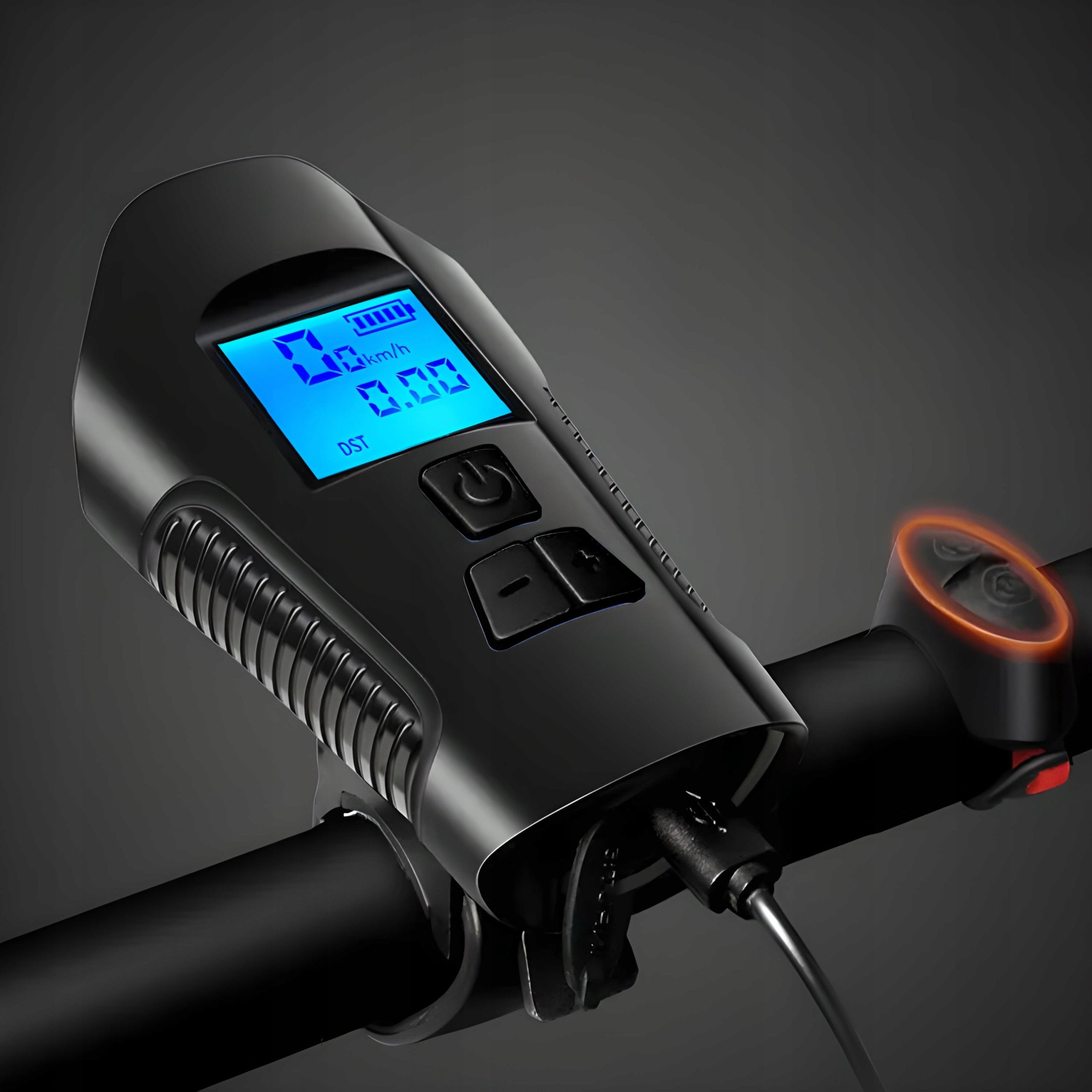 BICYCLE LIGHT LED FRONT +REAR LED BIKE SET Power supply USB