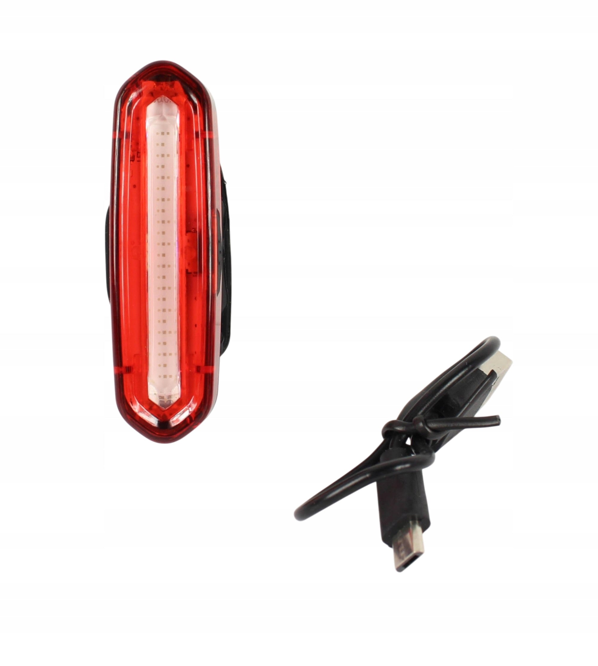 BICYCLE LIGHT REAR LED COB SUPER POWERFUL 50lm 200mAh RECHARGEABLE USB HROCKS