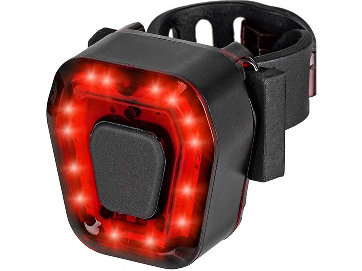 BICYCLE LIGHT REAR LED RED FOR REAR BIKE USB WATERPROOF STRONG Manufacturer code Lampka rowerowa do roweru tylna led