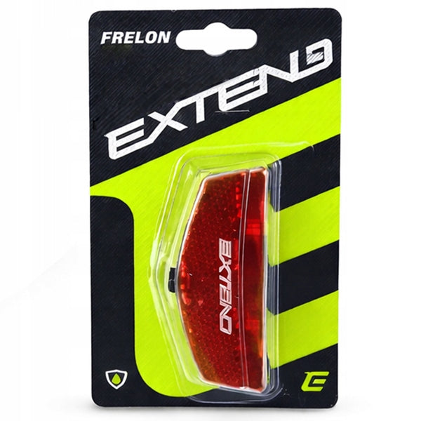 BICYCLE LIGHT REAR LED REFLECTOR FOR TRUNK E1 50/80MM BATTERY OPERATED Light beam 6 lm
