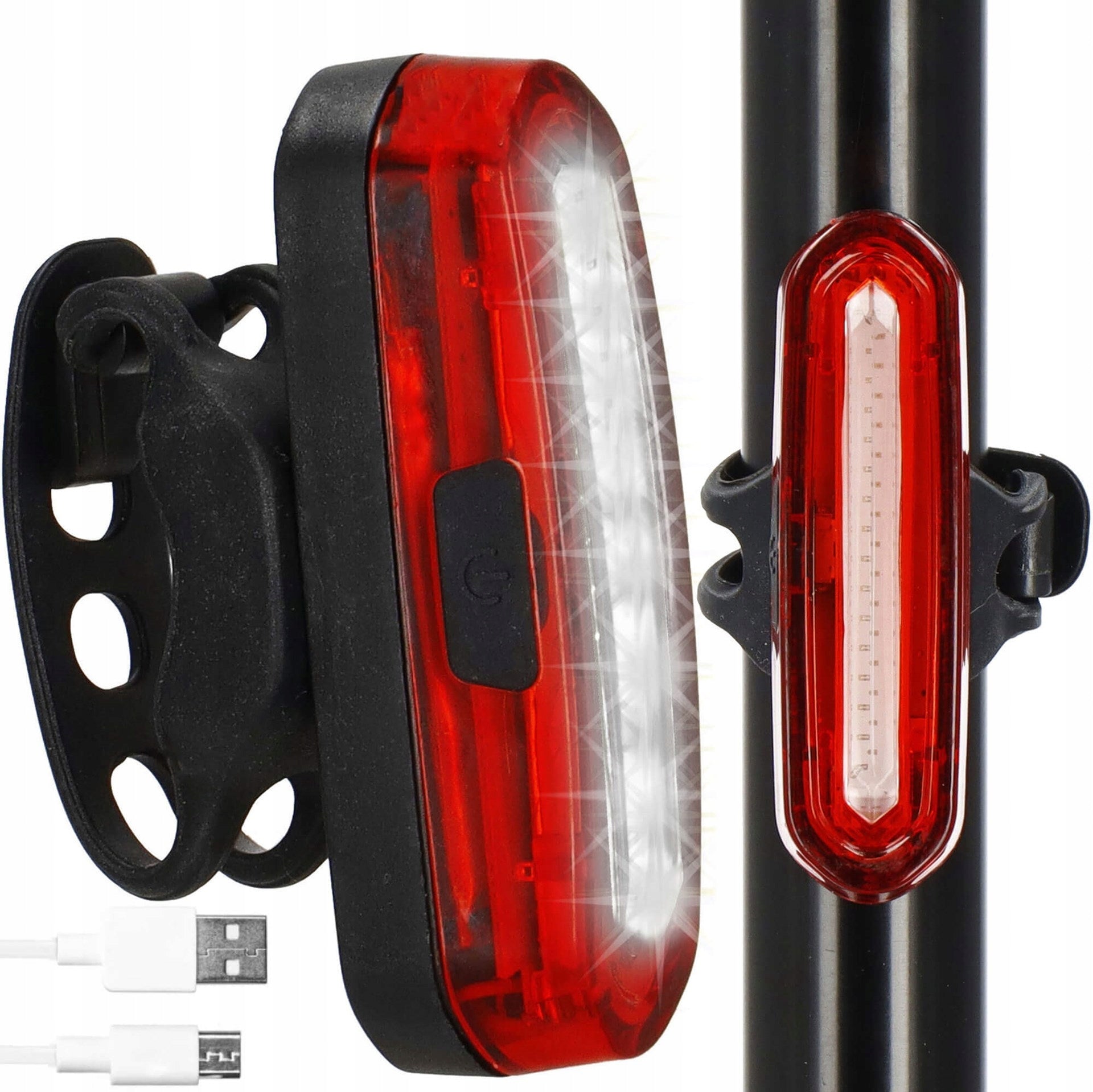 BICYCLE LIGHT REAR USB LED REAR LIGHTING STRONG FOR BIKE BATTERY Number of light modes 6