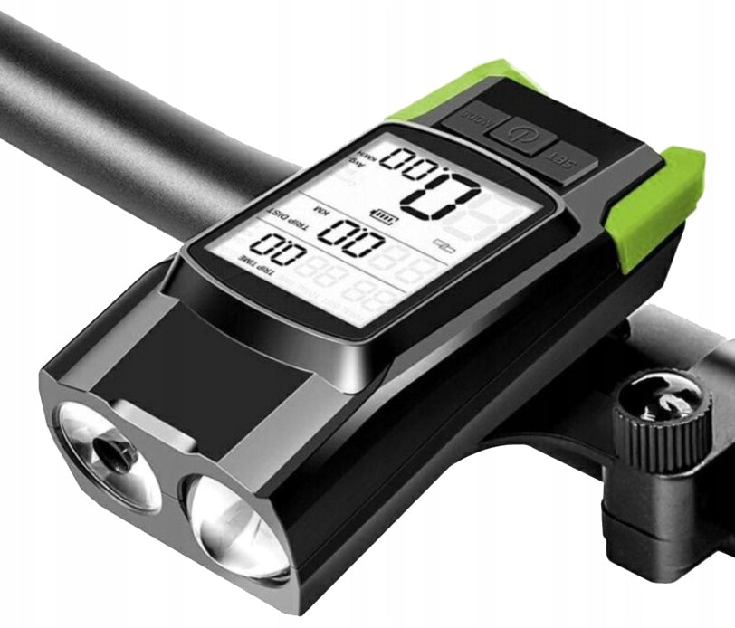 BICYCLE LIGHT Wireless Counter HORN 3in1 Bike Set Packaging status original