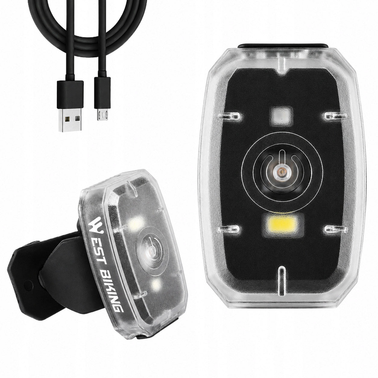 BICYCLE LIGHTING LED Bike Light USB UNIVERSAL WATERPROOF