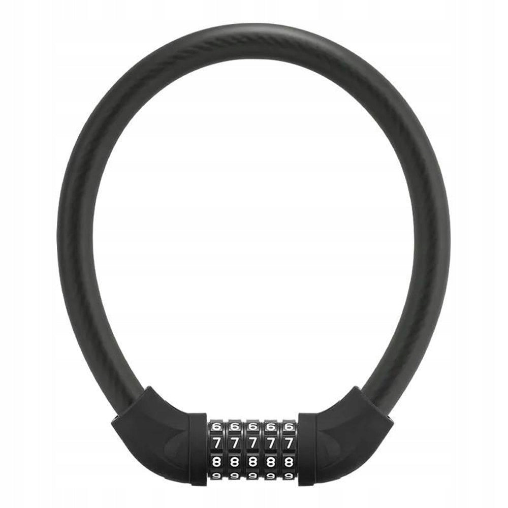 BICYCLE LOCK BICYCLE CLASP WITH CIPHER CODE LOCK STRONG BLACK ROCKBROS EAN (GTIN) 5907769313455