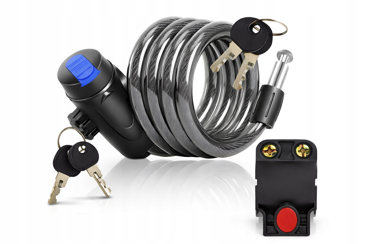 BICYCLE LOCK CABLE BICYCLE SECURITY KEY Packaging status original