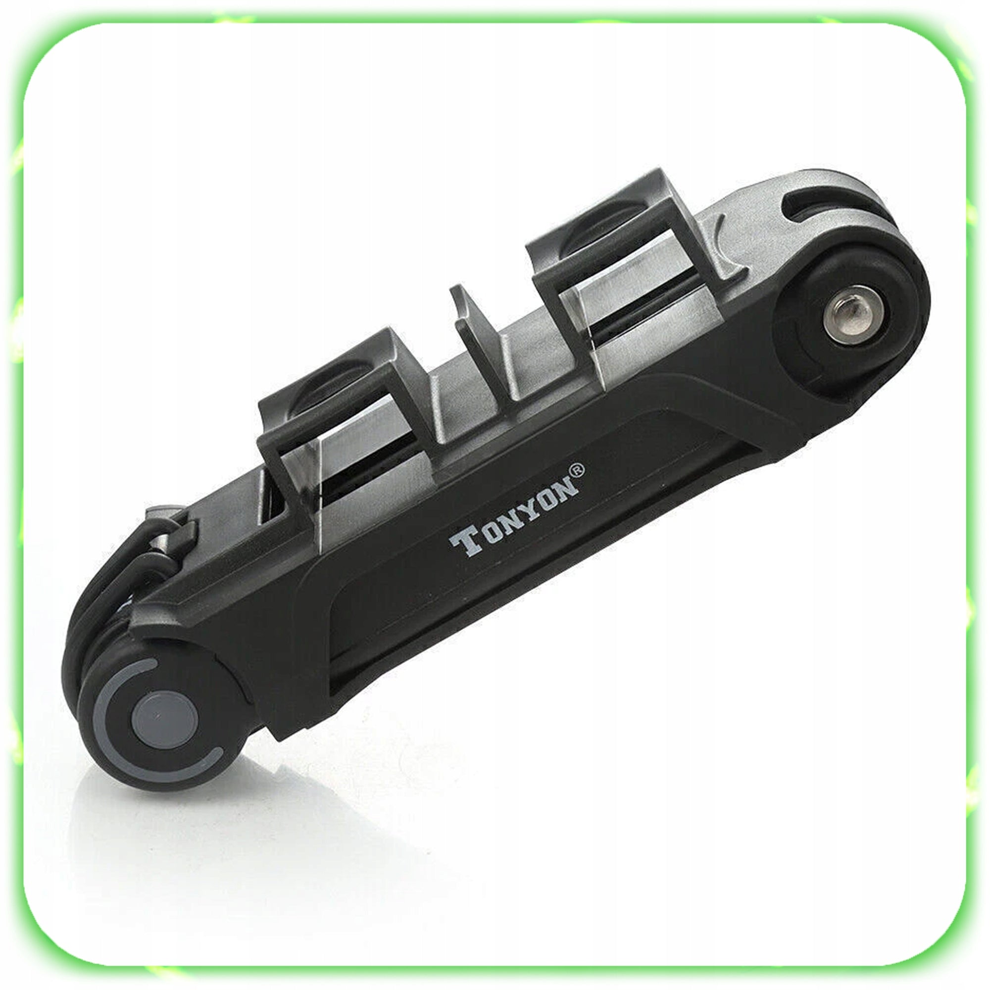 BICYCLE LOCK FOLDING FASTENED SECURITY FOR BICYCLE HOLDER + KEYS Kind folding lock