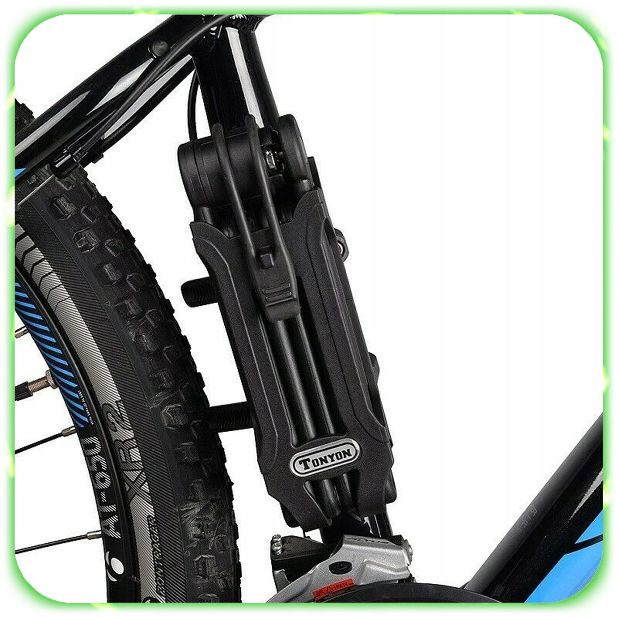 BICYCLE LOCK FOLDING FASTENED SECURITY FOR BICYCLE HOLDER + KEYS Lock type key lock