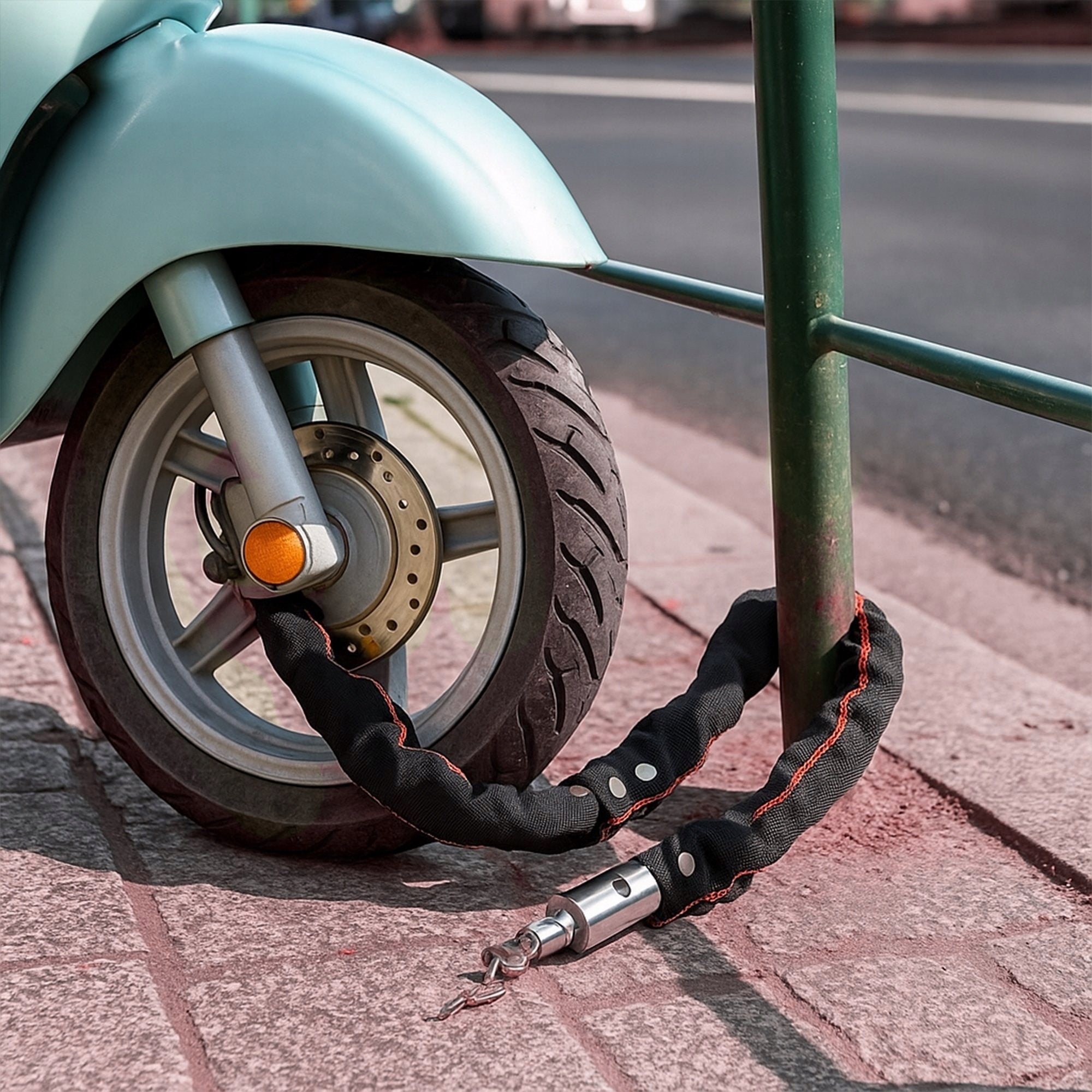 BICYCLE LOCK FOR BIKE MOTOR BICYCLE CLASP CABLE SECURITY Manufacturer code #13233