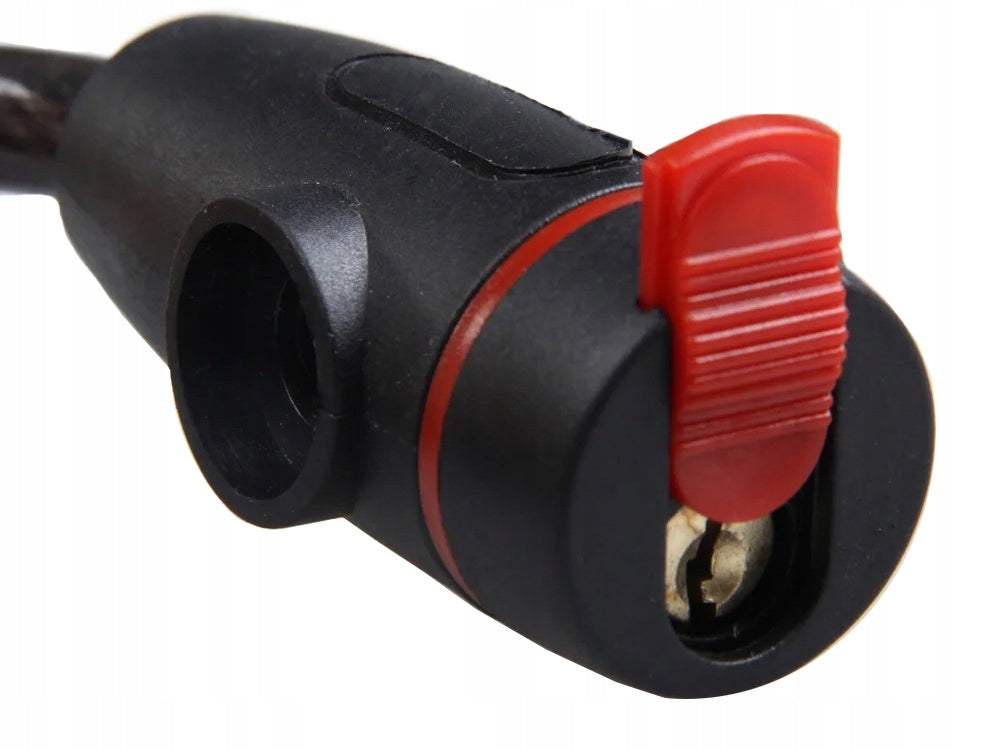 BICYCLE LOCK FOR BIKE MOTOR KEY THICK 120CM Model GOOD BIKE