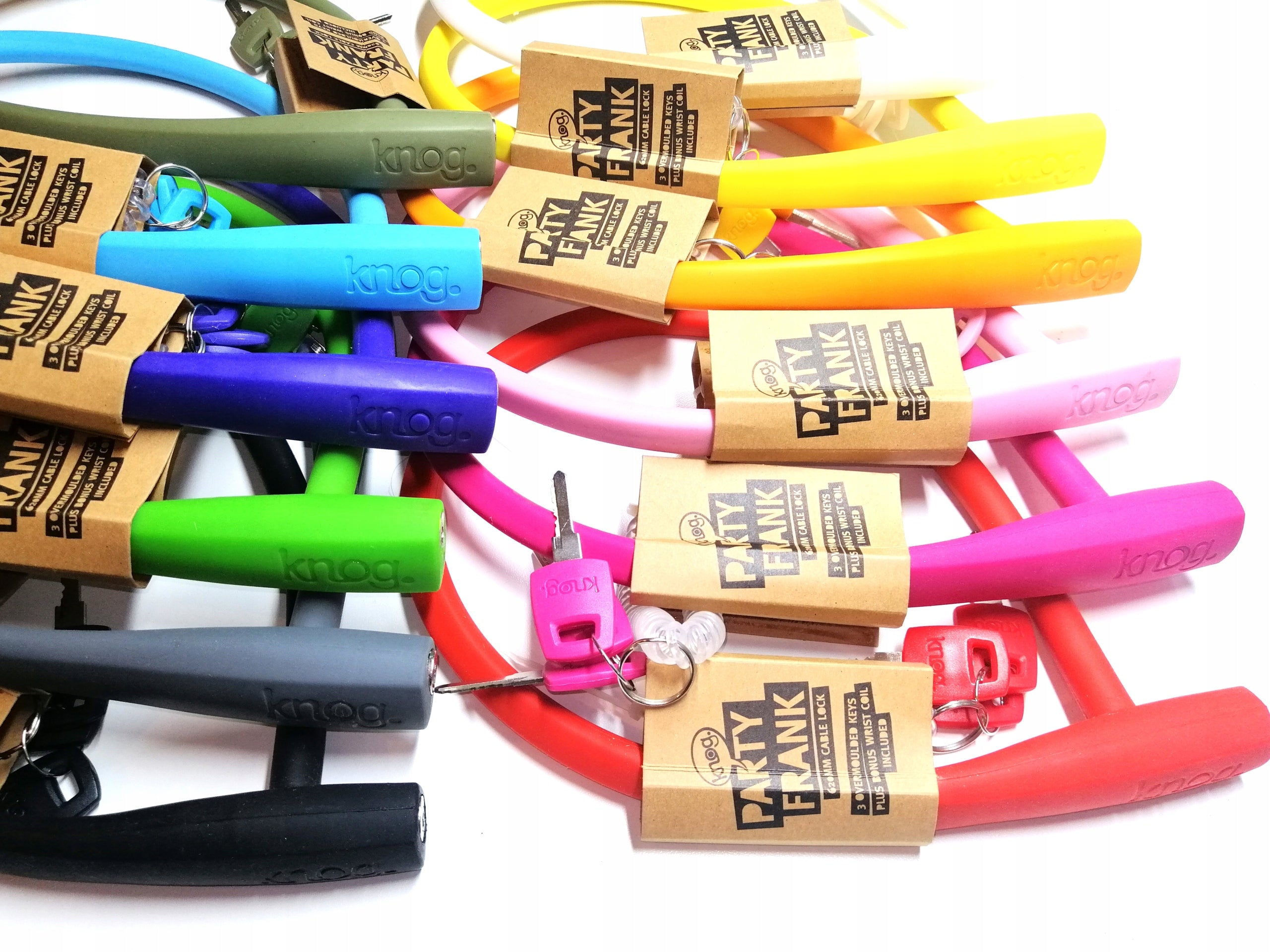 BICYCLE LOCK KNOG PARTY FRANK 62cm %%%