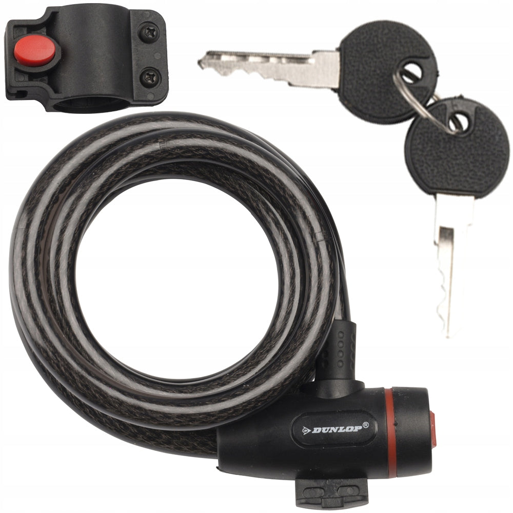 BICYCLE LOCK padlock FOR BICYCLE SOLID with key DUNLOP