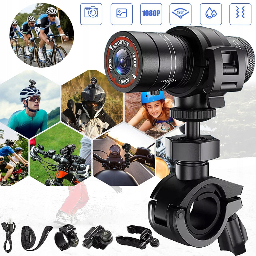 BICYCLE MOTORCYCLE CAMERA, 1080P SPORTS CAMERA FOR BICYCLE HELMET EAN (GTIN) 6903371439230