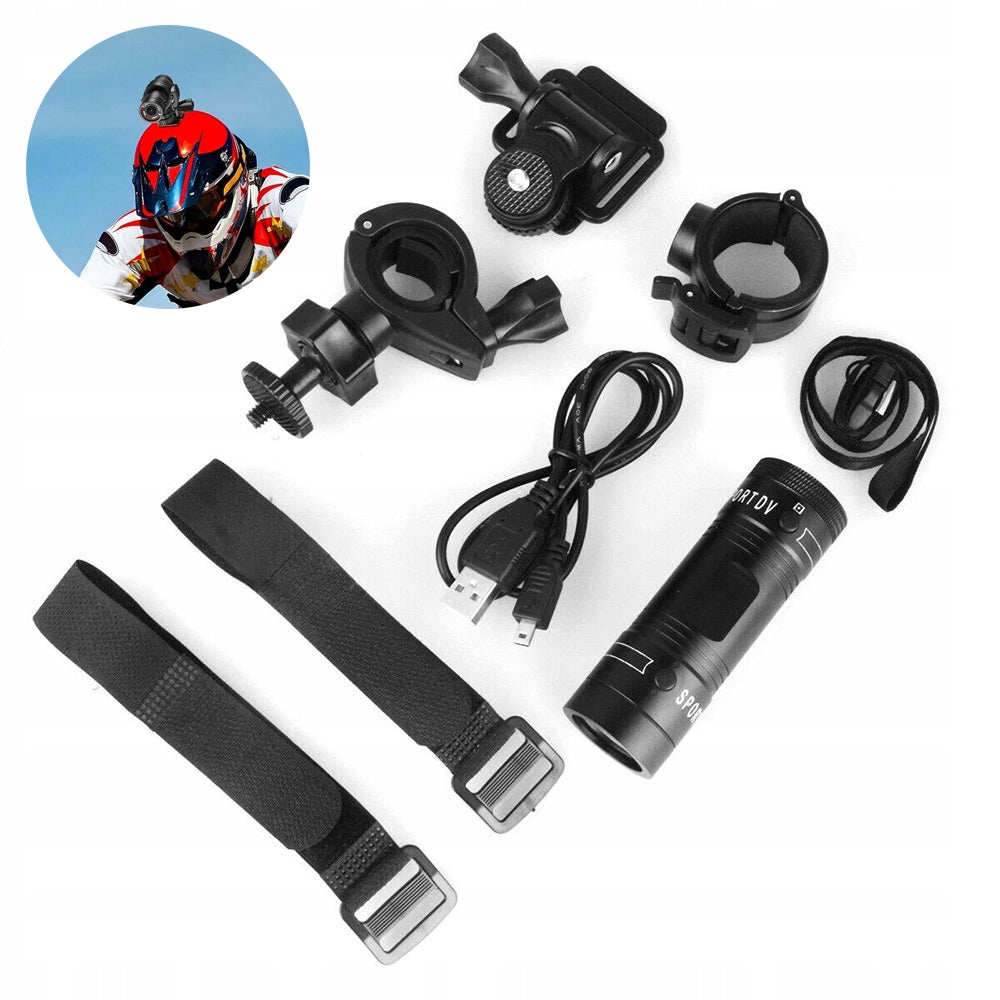 BICYCLE MOTORCYCLE CAMERA, 1080P SPORTS CAMERA FOR BICYCLE HELMET