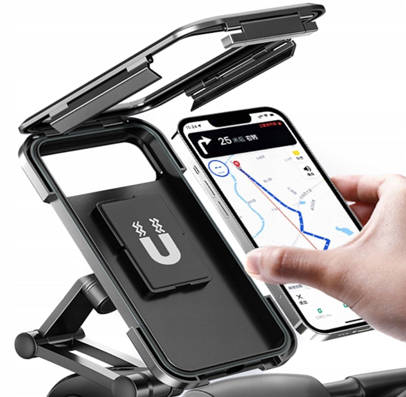 BICYCLE PHONE HOLDER FOR SCOOTER ANTISHOCK WATERPROOF UNIVERSAL
