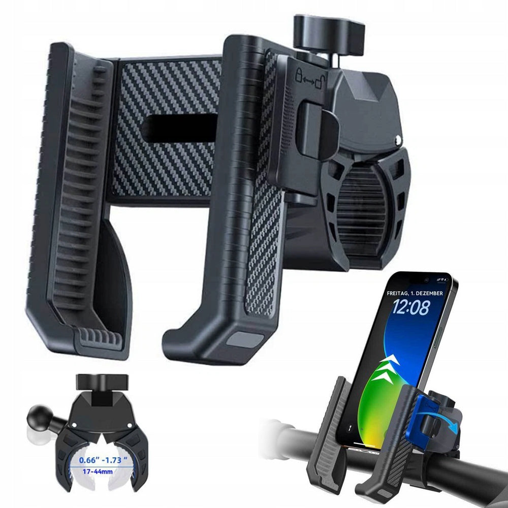 BICYCLE PHONE HOLDER HANDLEBAR FOR BIKE ALUMINUM STRONG For mobile